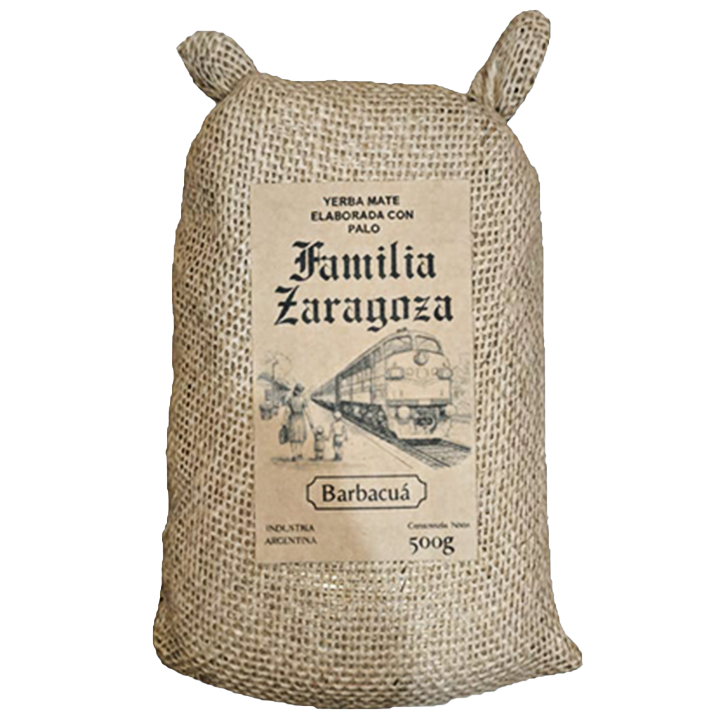 Yerba Mate Barbacuá presentación Arpillera